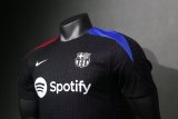 Barcelona Training Clothes Black PLayer 1:1 Quality Soccer Jersey 24/25