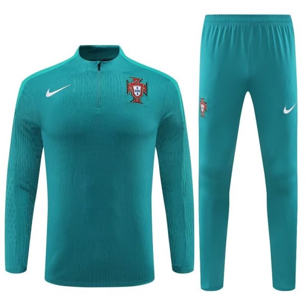 Portugal Training Green Player 1:1 Quality Training Jersey 24/25
