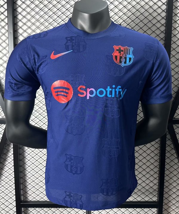 Barcelona Special Edition Blue PLayer 1:1 Quality Soccer Jersey 24/25