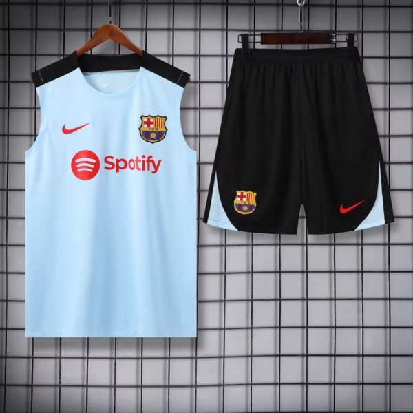 Barcelona Blue 1:1 Quality Training Vest (A-Set)24/25