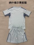 Nashville SC Pre match uniform Kids Kits 1:1 Quality Soccer Jersey 25/26