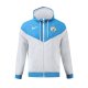 Manchester City White Windbreaker 24/25