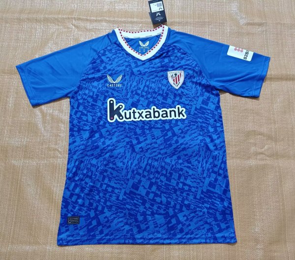 Athletic Bilbao Away Fans 1:1 Quality Soccer Jersey 24/25