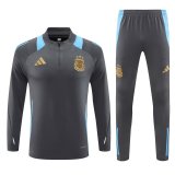 Argentina Training Gark Grey 1:1 Quality Training Jersey 24/25