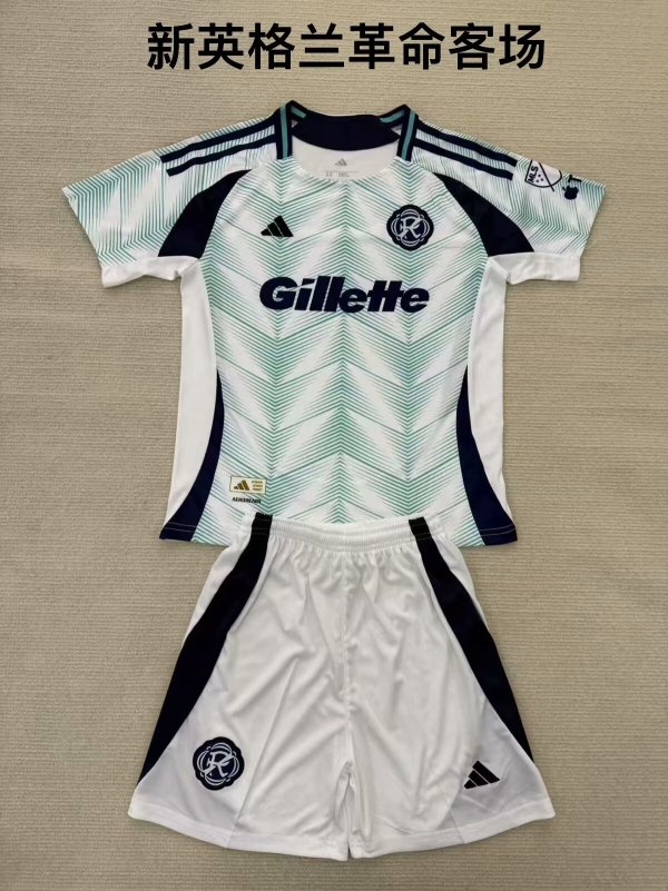 25/26 New England Revolution Away  Fans 1:1 Quality Soccer Jersey