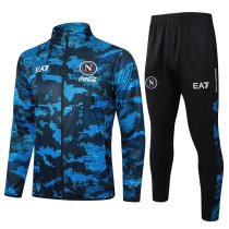 24/25 Napoli Training  Bluee Jacket Tracksuit Blue 1:1 Quality