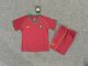 Portugal Home Kids Retro1:1  Quality Soccer Jersey 2006