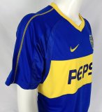 2003/2004 Boca Home Fans 1:1 Quality Retro Soccer Jersey