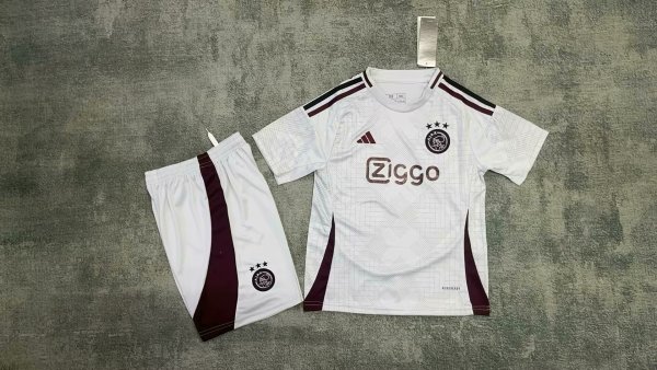 Ajax Third Kids  1:1  Quality  Soccer Jersey 24/25