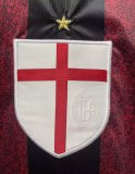 2015/2016 AC Milan Home  Fans 1:1 Retro Soccer Jersey