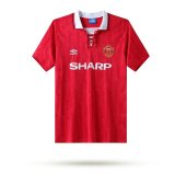 Manchester United   Home Fans 1:1 Quality Retro Soccer Jersey 1992/1994