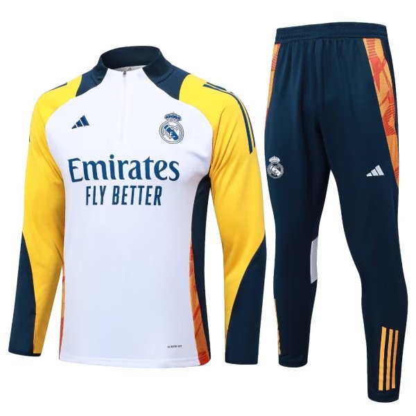 Real Madrid  Training  White 1:1 Quality Training Jersey 24/25