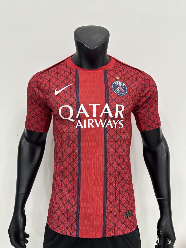 PSG Paris Training clothes Player 1:1 Quality Soccer Jersey（带星）25/26