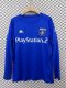 Auxerre Away Long Sleeve Blue Fans Retro 1:1 Quality Soccer Jersey 2003/2004