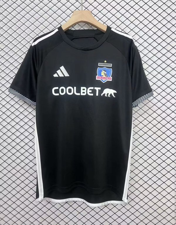 24/25 Colo Colo Away Black Fans 1:1 Quality Soccer Jersey