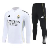 25/26 Real Madrid  White 1:1 Quality Training Jersey