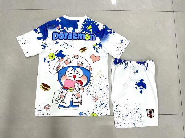 Japan Doraemon Kids Kits 1:1 Quality Soccer Jersey 24/25