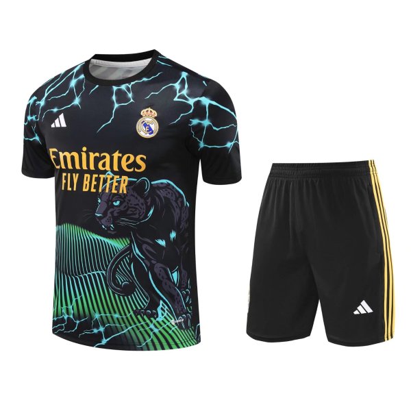 Real Madrid Leopard Black Dark Green 1:1 Quality Training (A-Set)24/25