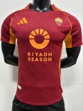 Roma Home Player 1:1 Quality Soccer Jersey 25/26