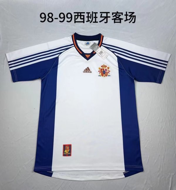 1988/1999  Spain Away Fans 1:1 Quality Retro Soccer Jersey