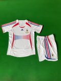 France Away Kids Retro 1:1 Quality Soccer Jersey 2006