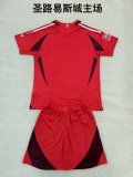 25/26 St. Louis City SC Home  Kids 1:1 Quality Soccer Jersey