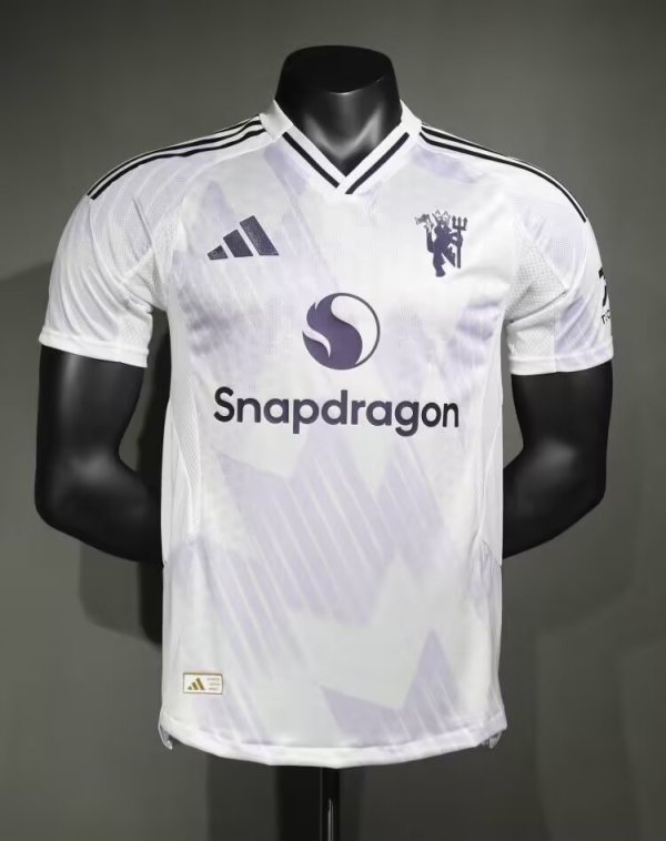 Manchester United Away Player 1:1 Quality Soccer Jersey 25/26