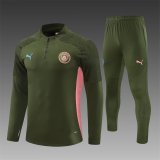 Manchester City Military Green Training 1:1 Quality Training Jersey 24/25