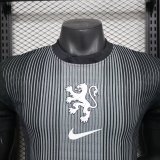 Netherlands Goalkeeper Player 1:1 Quality Soccer Jersey 24/25