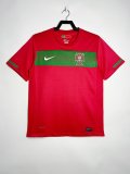2010 Portugal Home Fans 1:1  Quality Retro Soccer Jersey