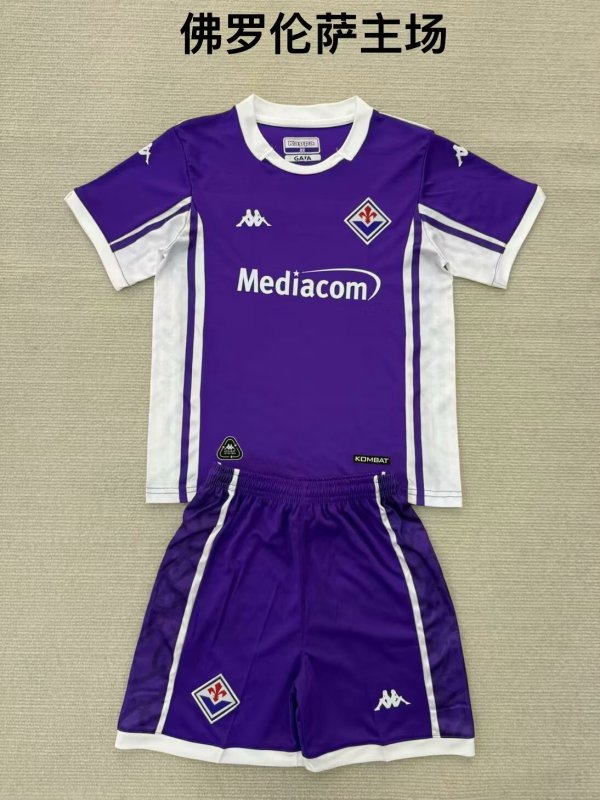 Florence Home Kids Kits 1:1 Quality Soccer Jersey 25/26