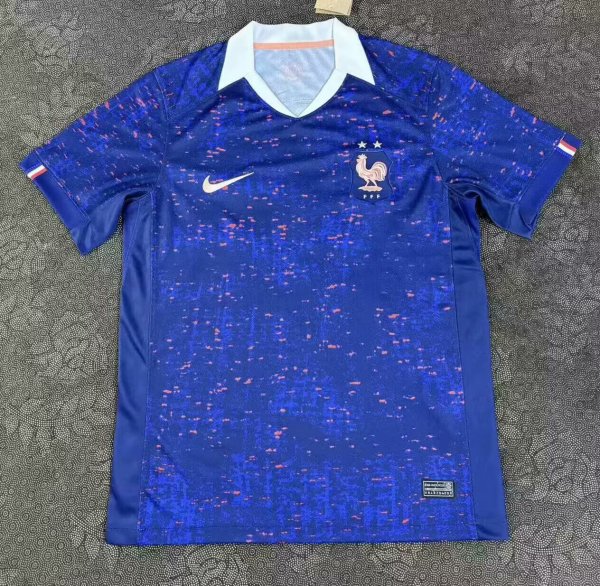 France Home Fans 1:1 Quality Soccer Jersey 25/26