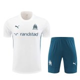 24/25 Marseille White 1:1 Quality Training  Jersey（A-Set）