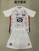 Lille Away Kids Kits 1:1 Quality Soccer Jersey 24/25 Lille Away Kids Kits 1:1 Quality Soccer Jersey 24/25