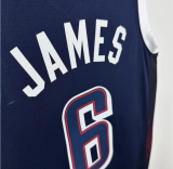Team USA JAMES #6 Sapphire Blue 1:1 Quality  NBA Jerseys 2025