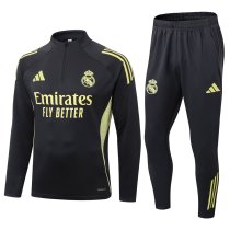 Real Madrid Dark Grey 1:1 Quality Training Jersey 25/26