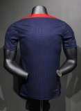 24/25 PSG Paris Blue Training Clothes Player 1:1 Quality Soccer Jersey