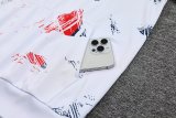 Paris Hooded Long Sleeved White 1:1 Training suit 24/25