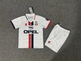 1996/1997 AC Milan Away 1:1 Retro Kids Soccer Jersey
