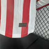 Atletico Madrid Home Long Sleeve Player 1:1 Quality Soccer Jersey 25/26