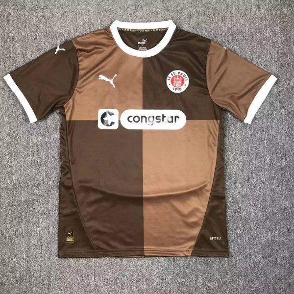FC St. Pauli  Home Fans 1:1 Quality Soccer Jersey 24/25