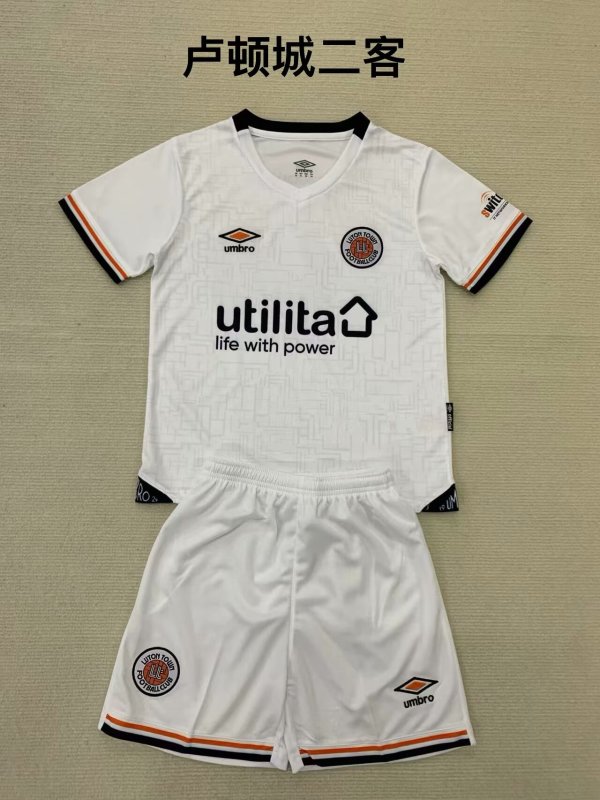 Luton Town Third Kids Kits 1:1 Quality Soccer Jersey 24/25