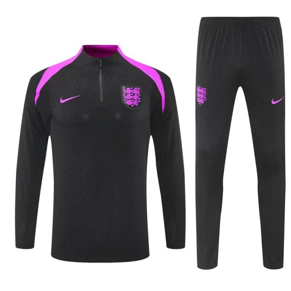 England Black Player 1:1 Quality Training Jersey 25/26