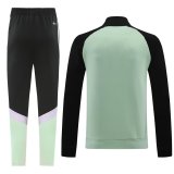 Real Madrid Black Green Training Tracksuit 1:1 Quality Training Jersey 24/25