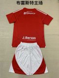 Stade Brestois 29 Home Kids Kits 1:1 Quality Soccer Jersey 24/25