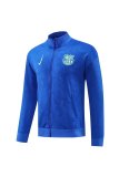 Barcelona Jacket Tracksuit Blue 1:1 Quality 24/25