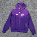 Sanfrecce Hiroshima Purple Windbreaker 23/24（广岛三箭）