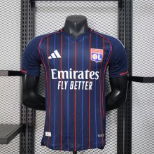 Lyon Away Player 1:1 Quality Soccer Jersey 25/26