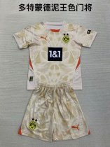 24/25 Dortmund  Mud King color  Goalkeeper  Kids 1:1 Quality Soccer Jersey