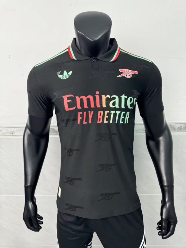Arsenal Special Edition Black Player 1:1 Quality Soccer Jersey 25/26